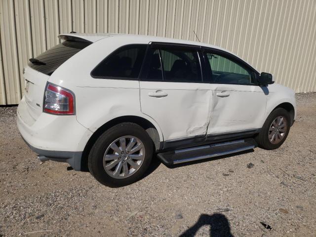 2FMDK3JC2ABB21100 - 2010 FORD EDGE SEL WHITE photo 3