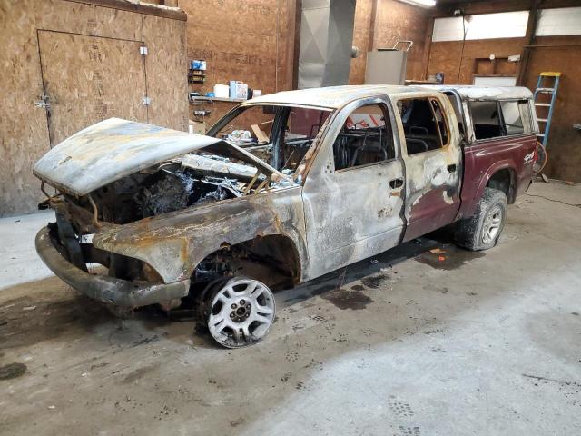 1B7HG2AN51S322904 - 2001 DODGE DAKOTA QUA BURN photo 1