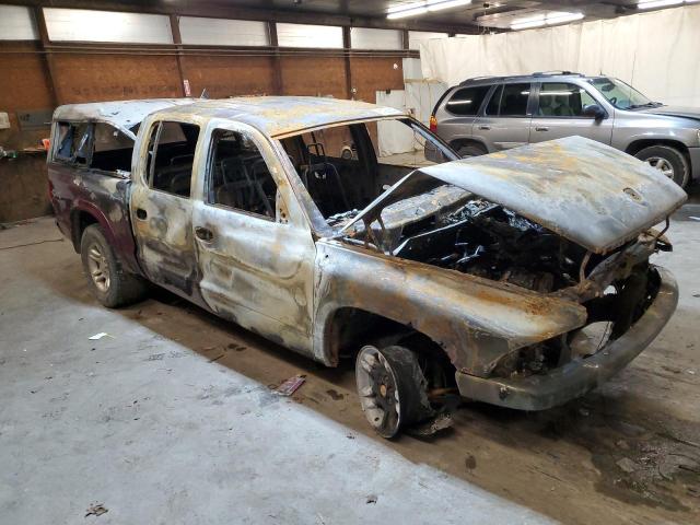 1B7HG2AN51S322904 - 2001 DODGE DAKOTA QUA BURN photo 4