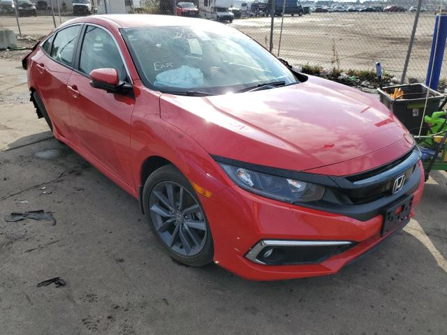 2HGFC1F38KH650316 - 2019 HONDA CIVIC EX RED photo 4