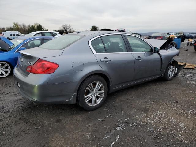 JN1CV6AR6BM406507 - 2011 INFINITI G37 GRAY photo 3