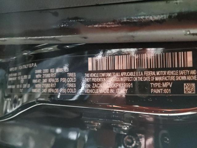 ZACNJBAB6KPK19991 - 2019 JEEP RENEGADE S BLACK photo 13