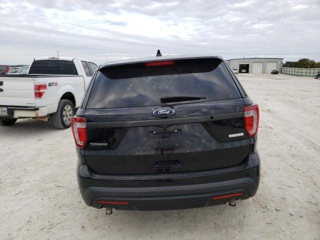 1FM5K8AT8HGA44656 - 2017 FORD EXPLORER P BLACK photo 6