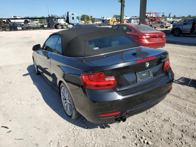 WBA1K9C57GV322901 - 2016 BMW 228 I SULE BLACK photo 2