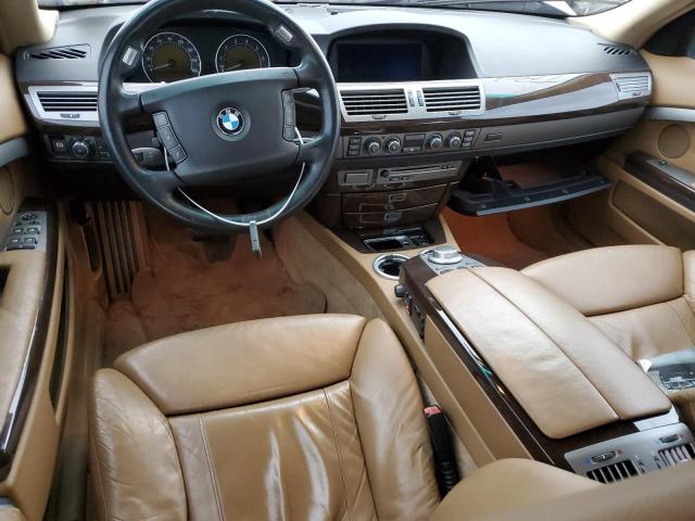 WBAHL83558DT11604 - 2008 BMW 750 I BLACK photo 8