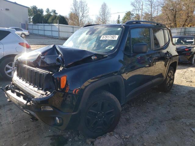 ZACCJBAB1JPH37449 - 2018 JEEP RENEGADE S BLACK photo 1