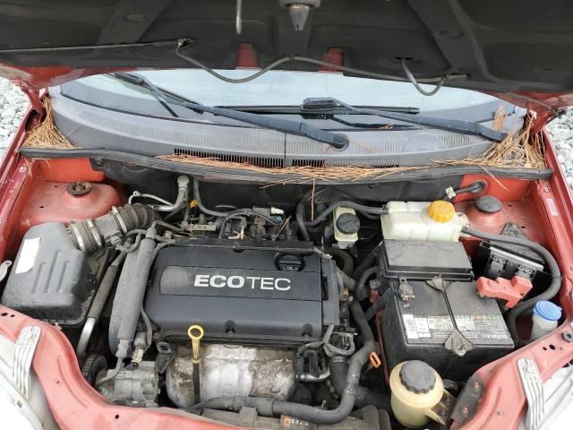 KL1TD6DEXAB115728 - 2010 CHEVROLET AVEO LS 红色 照片 11