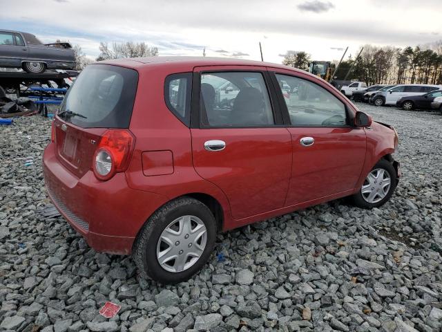 KL1TD6DEXAB115728 - 2010 CHEVROLET AVEO LS 红色 照片 3