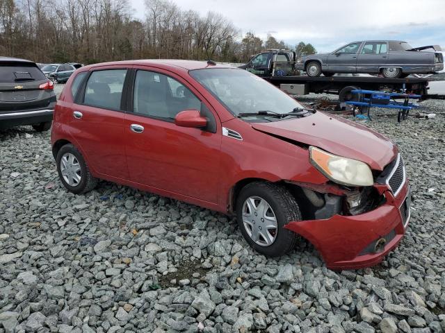 KL1TD6DEXAB115728 - 2010 CHEVROLET AVEO LS 红色 照片 4