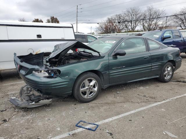 1G2NF12E82C205929 - 2002 PONTIAC GRAND AM S GREEN photo 1