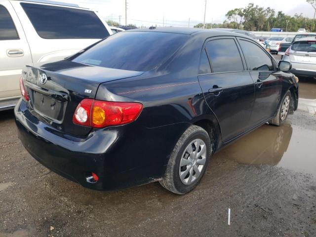 JTDBL40E39J054404 - 2009 TOYOTA COROLLA BA BLACK photo 3