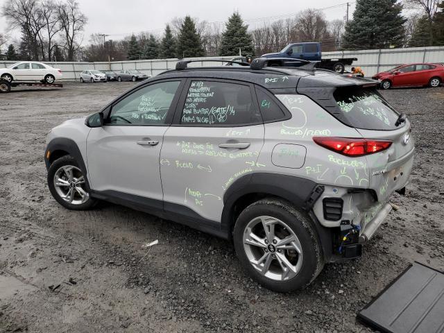 KM8K6CAB1NU****** - 2022 HYUNDAI KONA GRAY photo 2