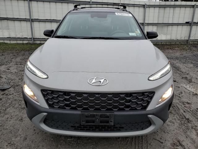 KM8K6CAB1NU****** - 2022 HYUNDAI KONA GRAY photo 5