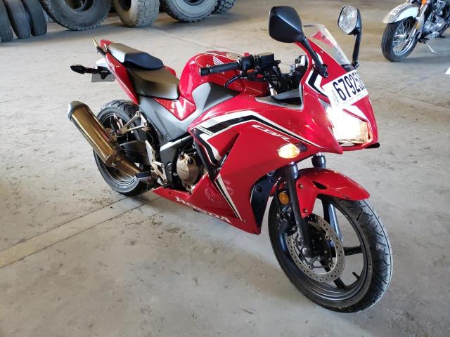 MLHNC510XM5700493 - 2021 HONDA CBR300 R RED photo 1