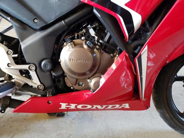 MLHNC510XM5700493 - 2021 HONDA CBR300 R RED photo 7