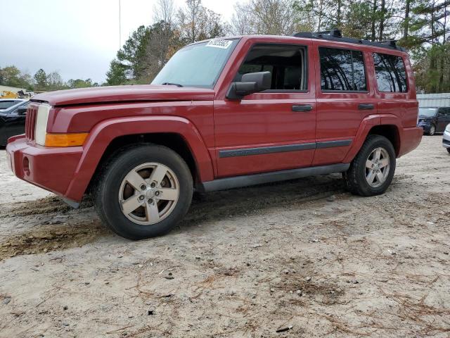 1J8HG48K96C273076 - 2006 JEEP COMMANDER BURGUNDY photo 1