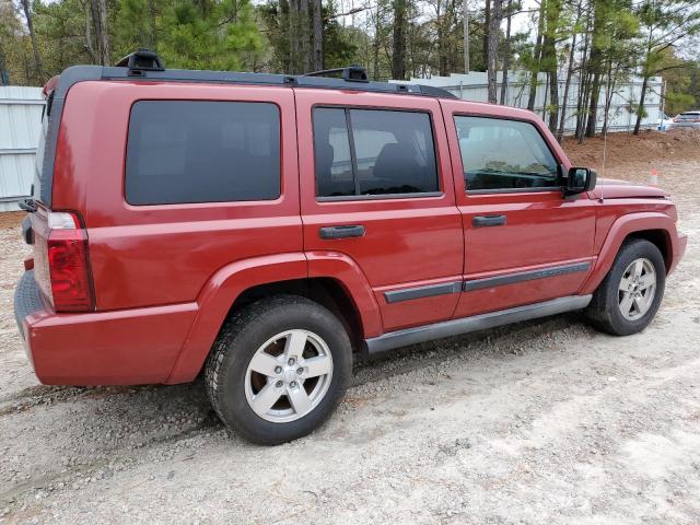 1J8HG48K96C273076 - 2006 JEEP COMMANDER BURGUNDY photo 3