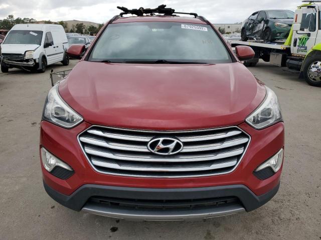 KM8SM4HF4FU101830 - 2015 HYUNDAI SANTA FE G RED photo 5