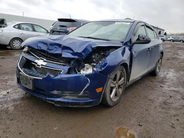 1G1PG5SC7C7291390 - 2012 CHEVROLET CRUISE LT BLUE photo 1