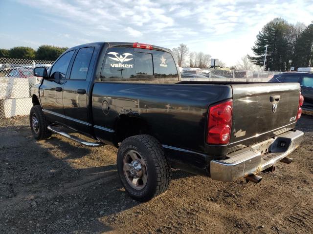 3D7KS28D18G191320 - 2008 DODGE RAM 2500 S BLACK photo 2