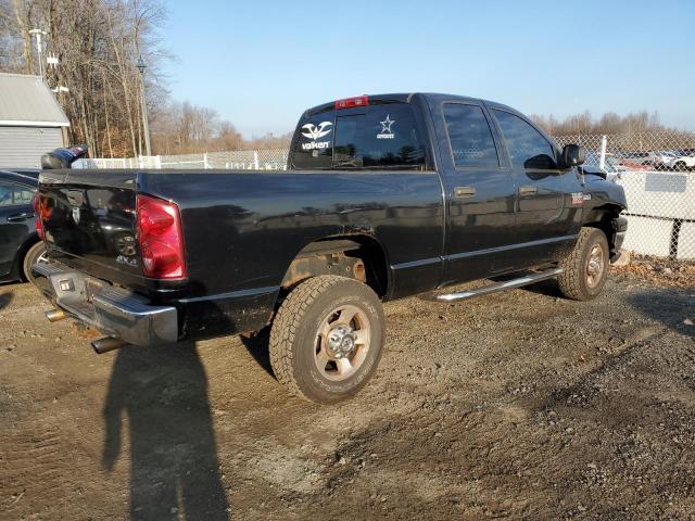 3D7KS28D18G191320 - 2008 DODGE RAM 2500 S BLACK photo 3