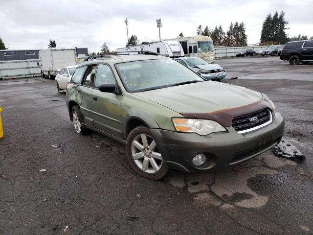 4S4BP61C767307435 - 2006 SUBARU LEGACY OUT GREEN photo 1