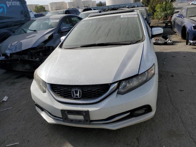 19XFB2F98FE257610 - 2015 HONDA CIVIC EXL 白色 照片 5
