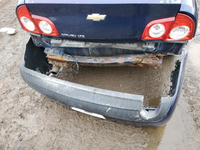 1G1ZE5EB0AF151122 - 2010 CHEVROLET MALIBU LTZ შავი ფოტო 12