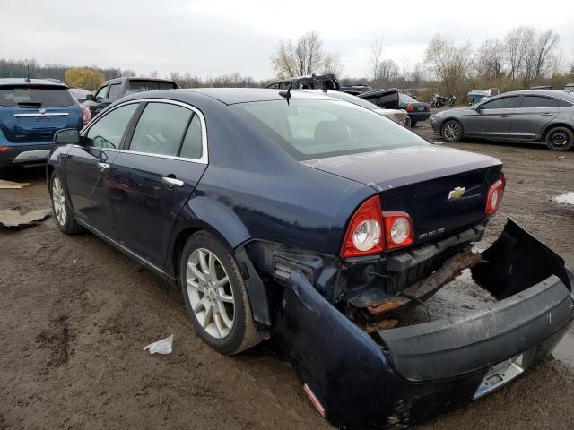 1G1ZE5EB0AF151122 - 2010 CHEVROLET MALIBU LTZ შავი ფოტო 2
