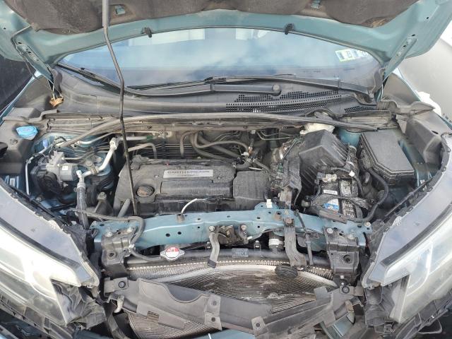 2HKRM4H77FH649892 - 2015 HONDA CR-V EXL BLUE photo 12