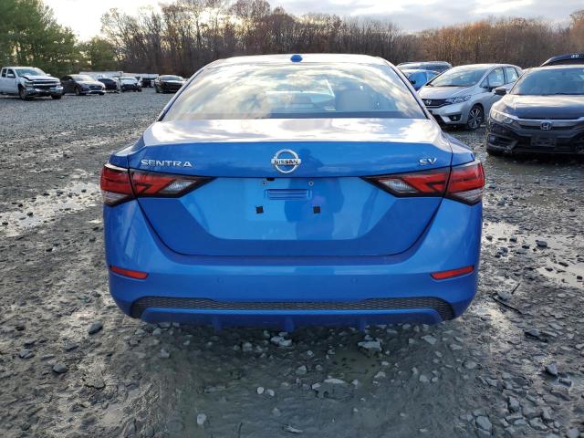 3N1AB8CV9NY288508 - 2022 NISSAN SENTRA SV BLUE photo 6