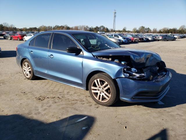 3VW2K7AJ4FM237127 - 2015 VOLKSWAGEN JETTA BASE 蓝色 照片 4