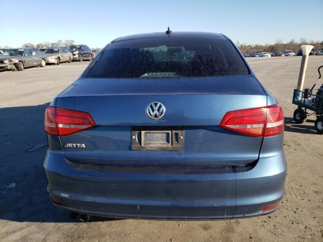 3VW2K7AJ4FM237127 - 2015 VOLKSWAGEN JETTA BASE 蓝色 照片 6