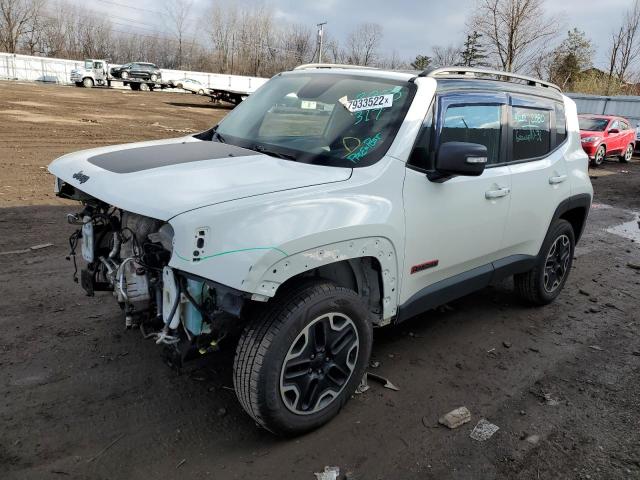 ZACCJBCT0GPC99716 - 2016 JEEP RENEGADE T WHITE photo 1