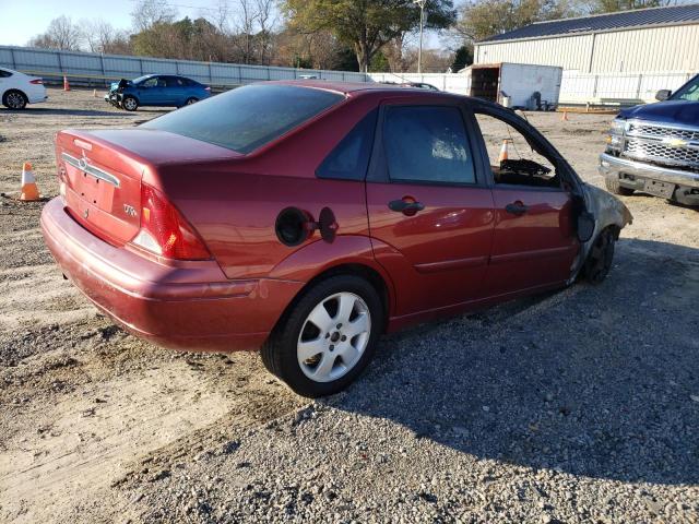 1FAFP38391W347854 - 2001 FORD FOCUS ZTS RED photo 3