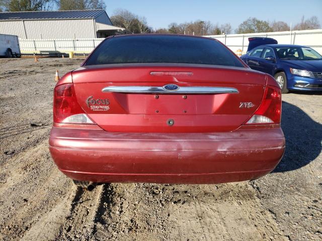 1FAFP38391W347854 - 2001 FORD FOCUS ZTS RED photo 6