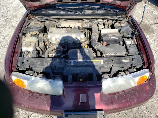 1G8ZG54831Z312949 - 2001 SATURN SL1 BURGUNDY photo 11