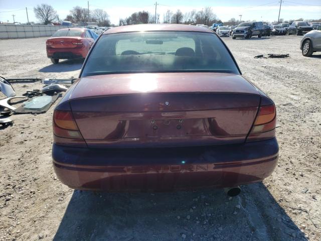 1G8ZG54831Z312949 - 2001 SATURN SL1 BURGUNDY photo 6