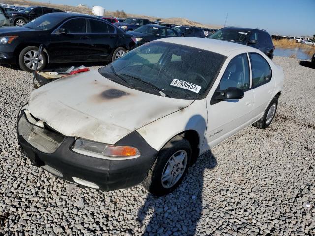 1B3EJ46X4YN128384 - 2000 DODGE STRATUS SE WHITE photo 1