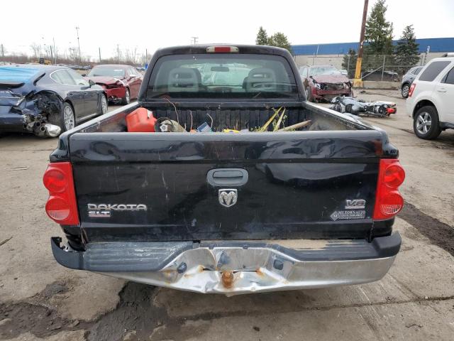 1D7HW48N95S316510 - 2005 DODGE DAKOTA QUA BLACK photo 6