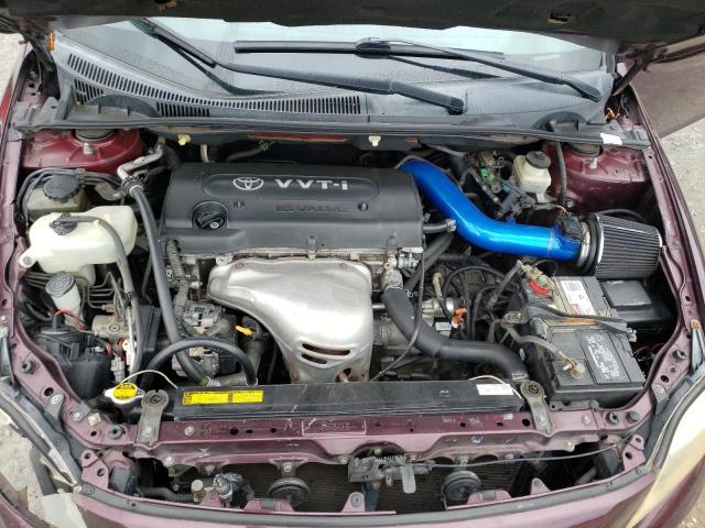 JTKDE177660100651 - 2006 TOYOTA SCION TC BURGUNDY photo 11