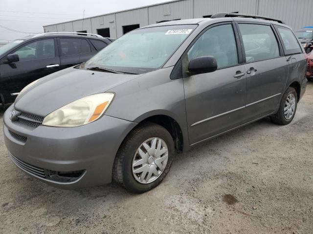 5TDZA23C95S284769 - 2005 TOYOTA SIENNA CE GRAY photo 1