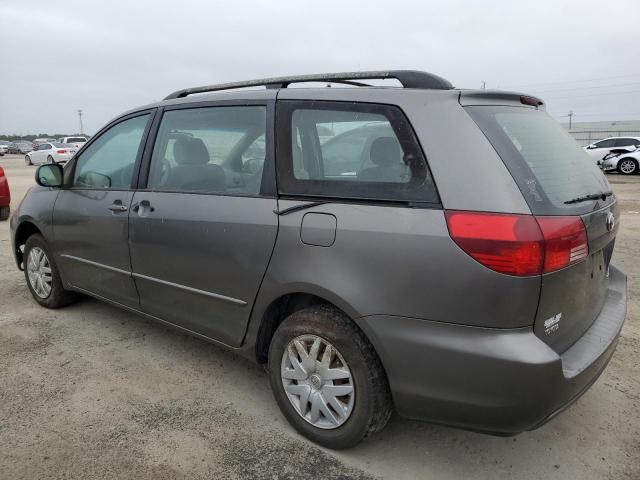 5TDZA23C95S284769 - 2005 TOYOTA SIENNA CE GRAY photo 2