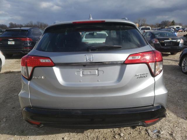 3CZRU6H15KG715926 - 2019 HONDA HR-V SPORT SILVER photo 6