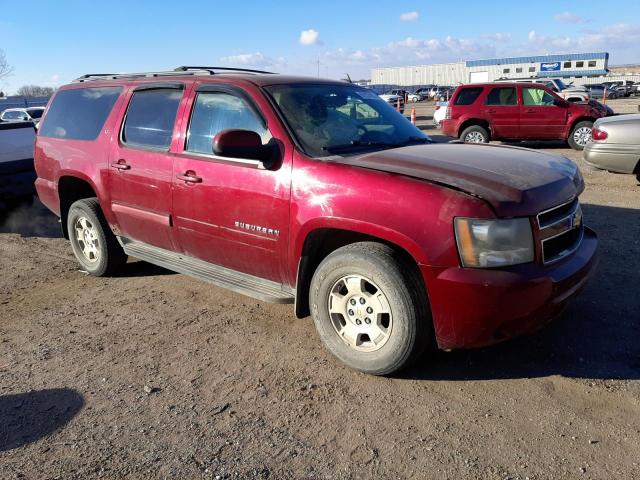 1GNUKJE35AR122152 - 2010 CHEVROLET SUBURBAN K BURGUNDY photo 4