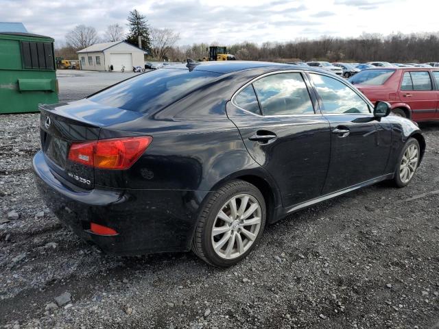 JTHCK262385026147 - 2008 LEXUS IS 250 AWD BLACK photo 3