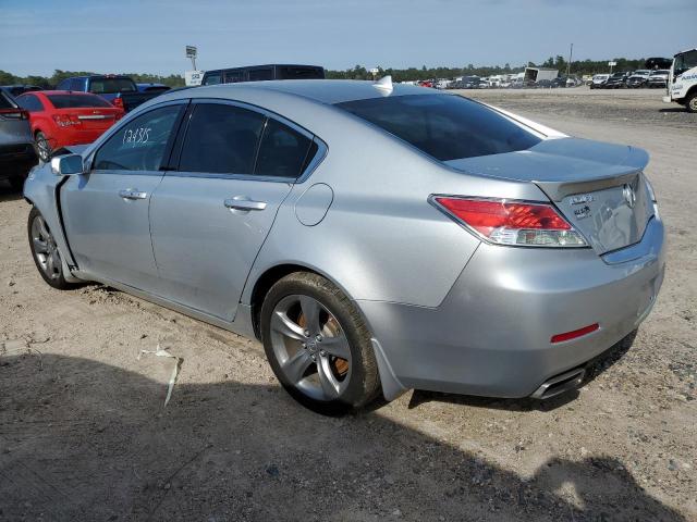 19UUA8F70CA025742 - 2012 ACURA TL SILVER photo 2