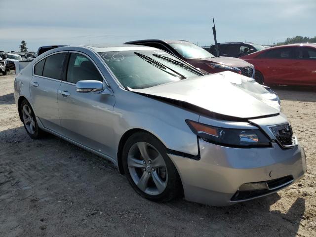 19UUA8F70CA025742 - 2012 ACURA TL SILVER photo 4