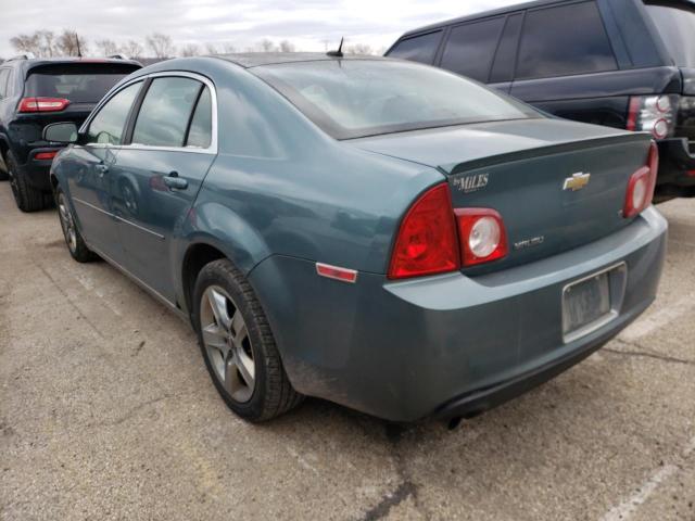 1G1ZH57B49F181997 - 2009 CHEVROLET MALIBU 1LT ტალღისფერი ფოტო 2