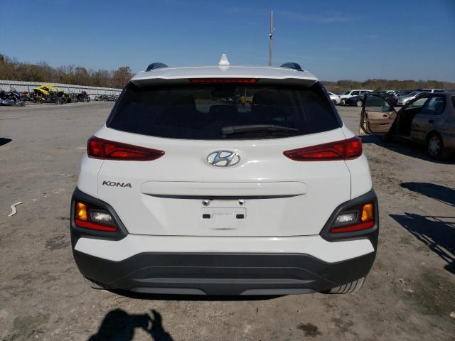 KM8K62AA2KU371159 - 2019 HYUNDAI KONA SEL WHITE photo 6